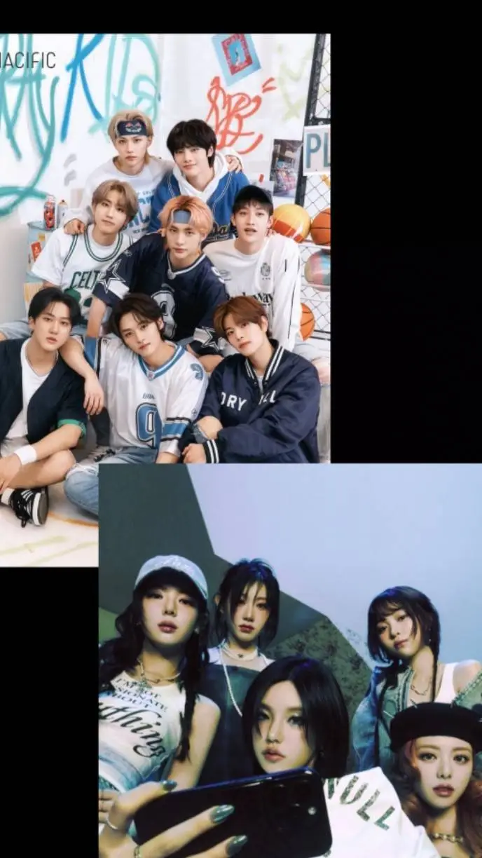 ai character: SKZ & ITZY SCHOOL background