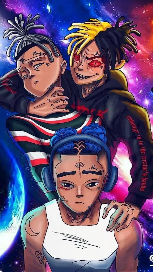 ai character: xxxtentacion  background