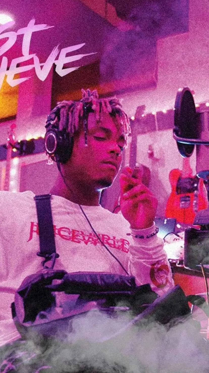 ai character: juice wrld background