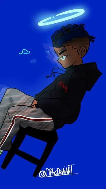 ai character: *.Xxxtentacion.* background