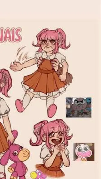 ai character: Anais (human) background