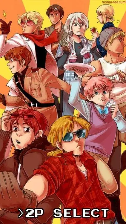 Talkie AI - Chat with 🍝🖤2P Hetalia🍝🖤