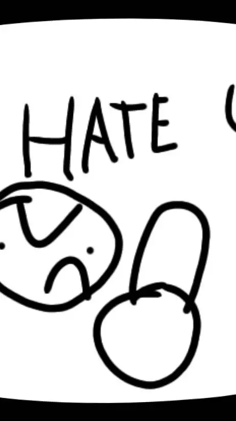ai character: sprunki but hate u background
