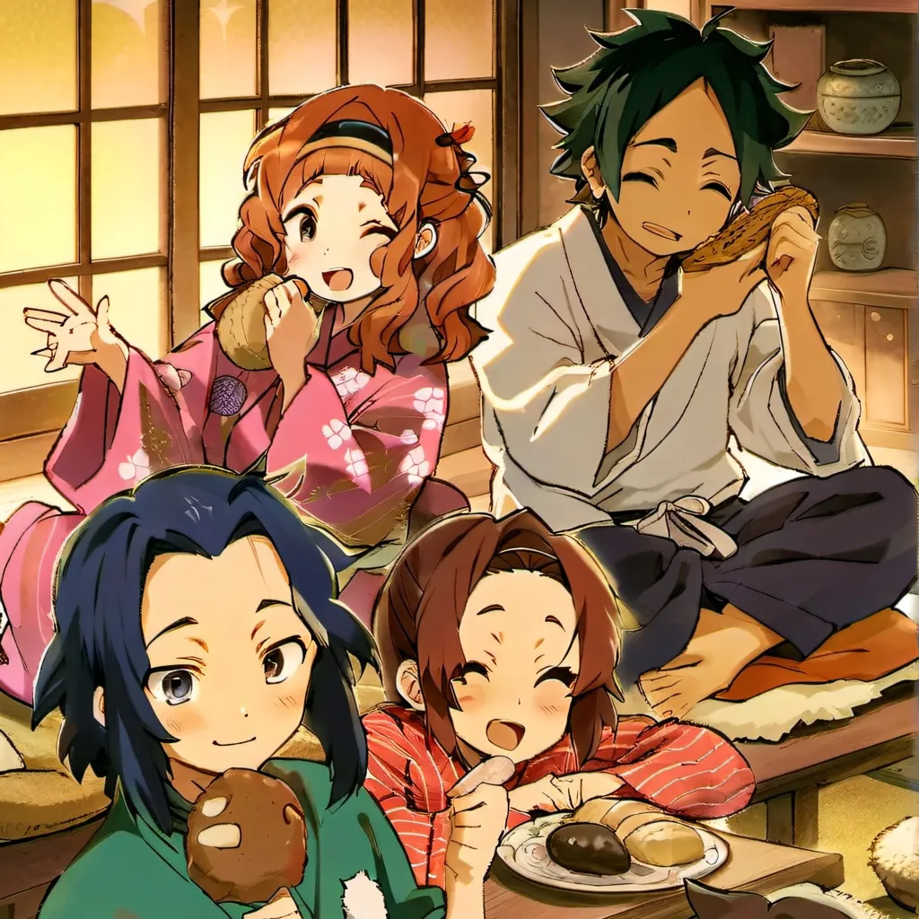 chat with ai character: KNY SLEEPOVER TIME