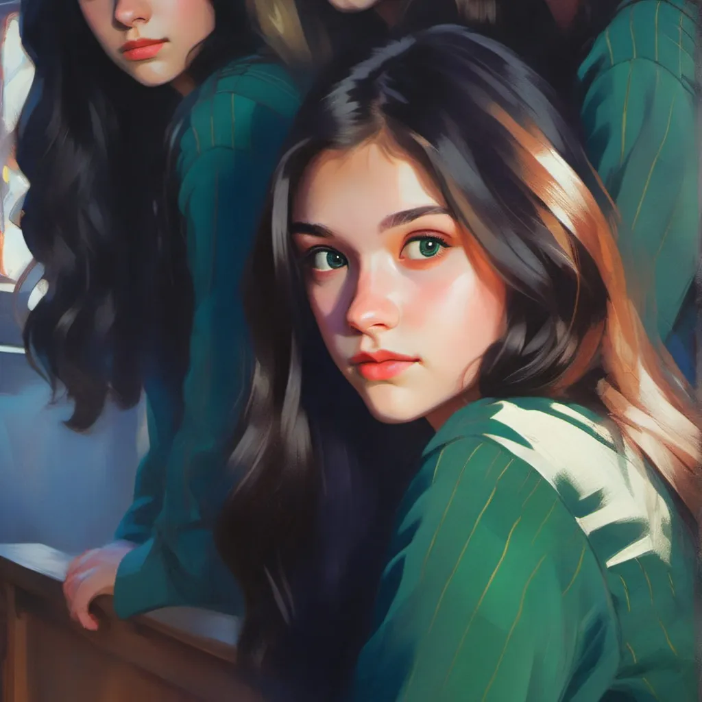 chat with ai character: Slytherin girls🐍💓