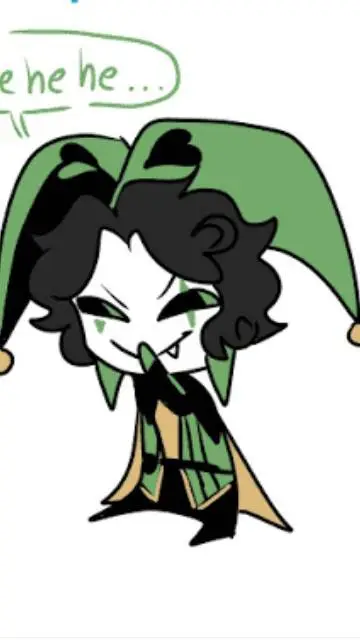 ai character: Harlequin background