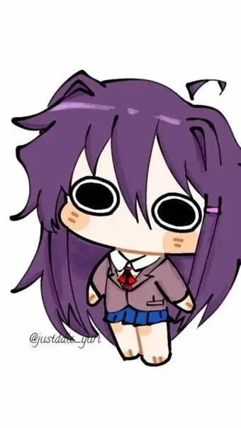 ai character: Yuri ddlc background