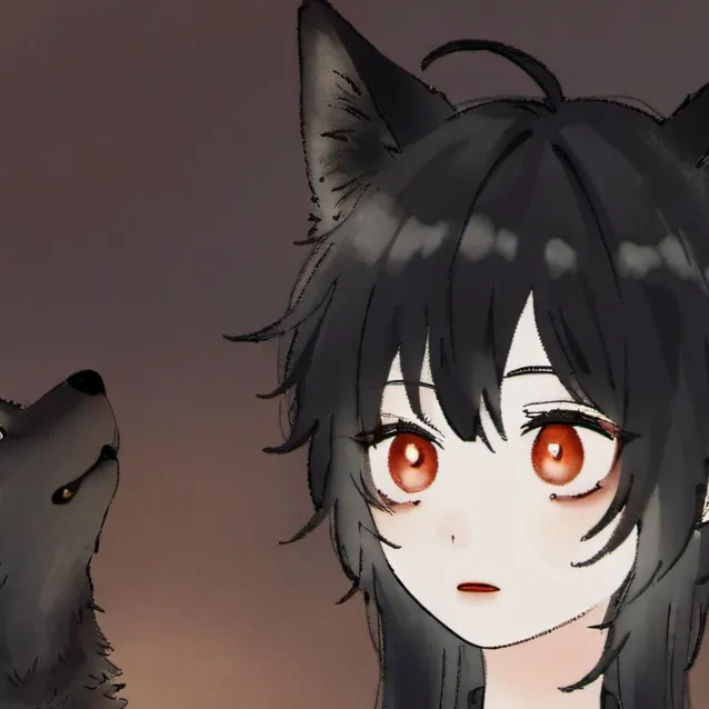 chat with ai character: Luna🖤❤️