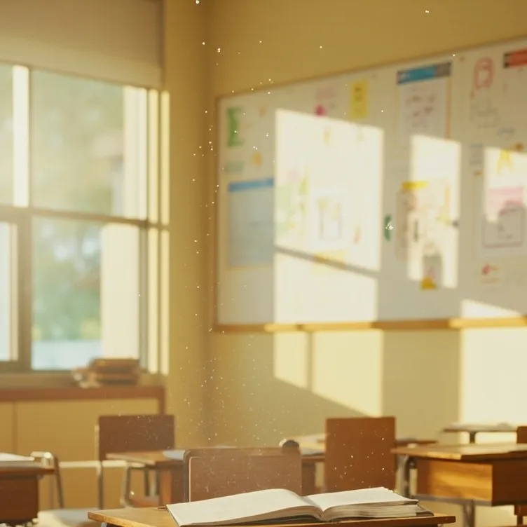 chat with ai character: classroom