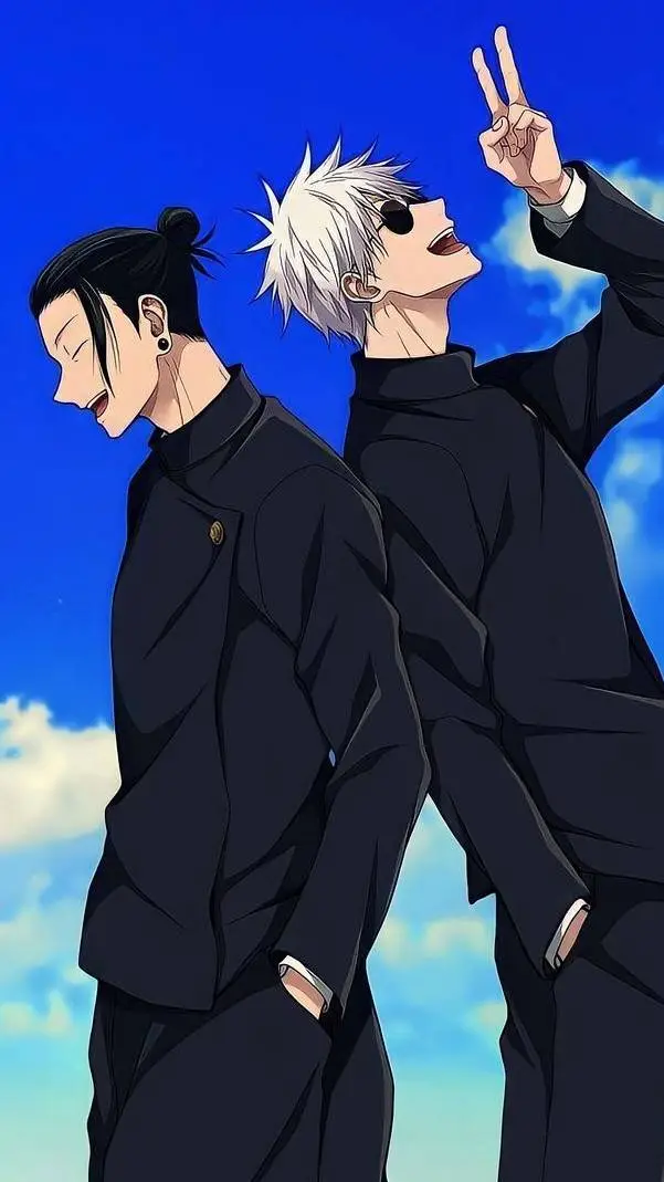 ai character: Gojo e Geto background