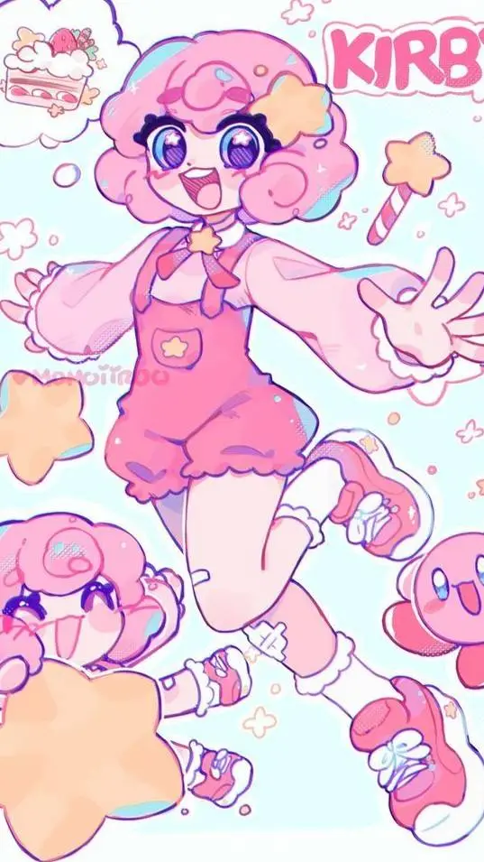 ai character: {•KIRBY•} background