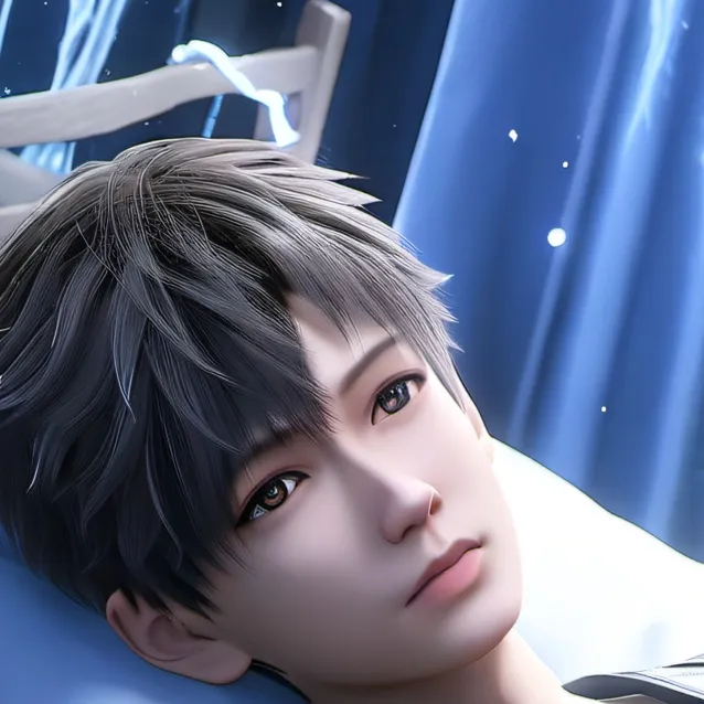 chat with ai character: death bed