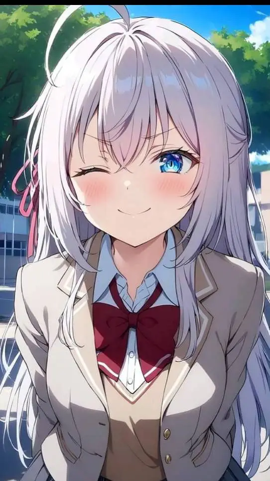 ai character: Alisa kojou (bff) background