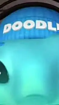 ai character: Doodle background