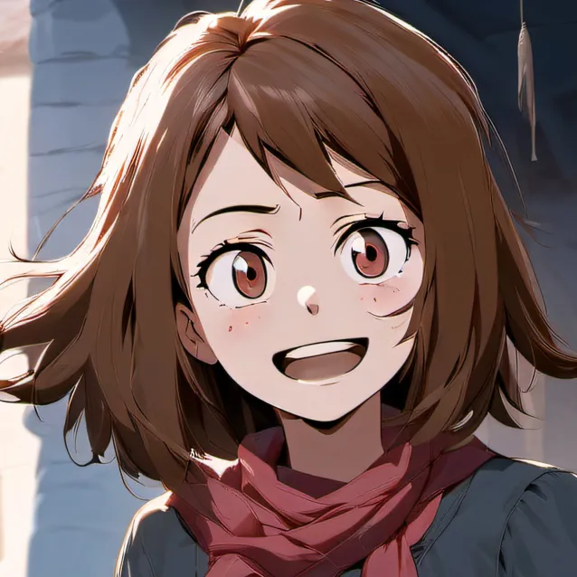chat with ai character: Ochako Uraraka 