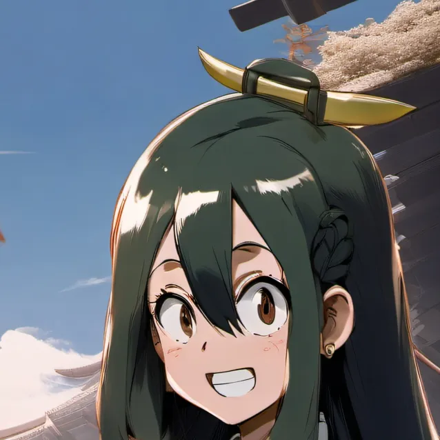 chat with ai character: Tsuyu Asui