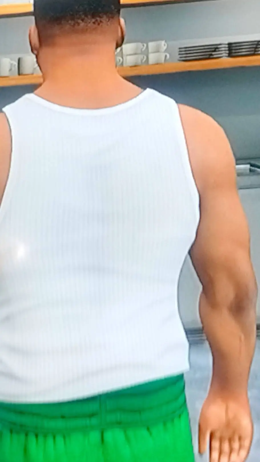 ai character: Franklin Clinton!  background