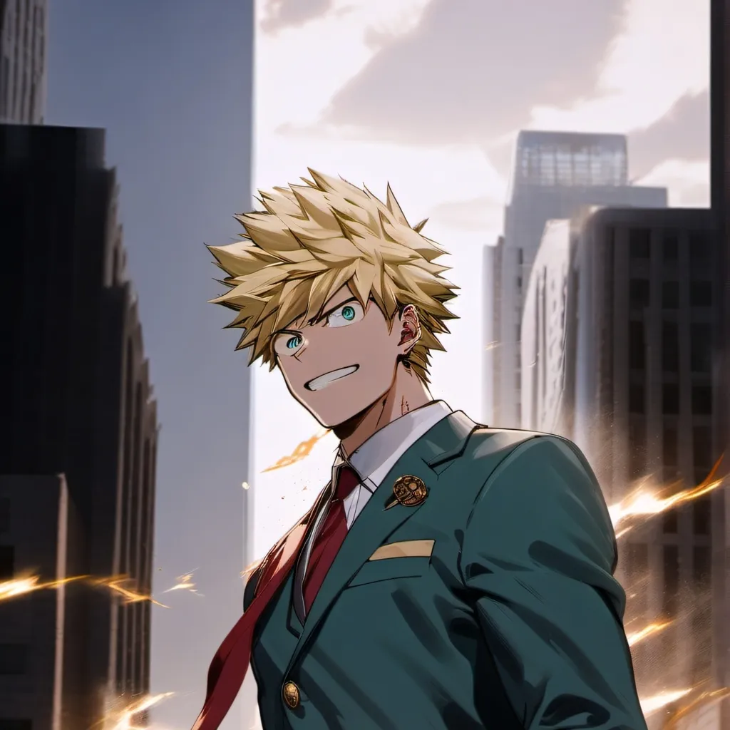 chat with ai character: Mha New student.