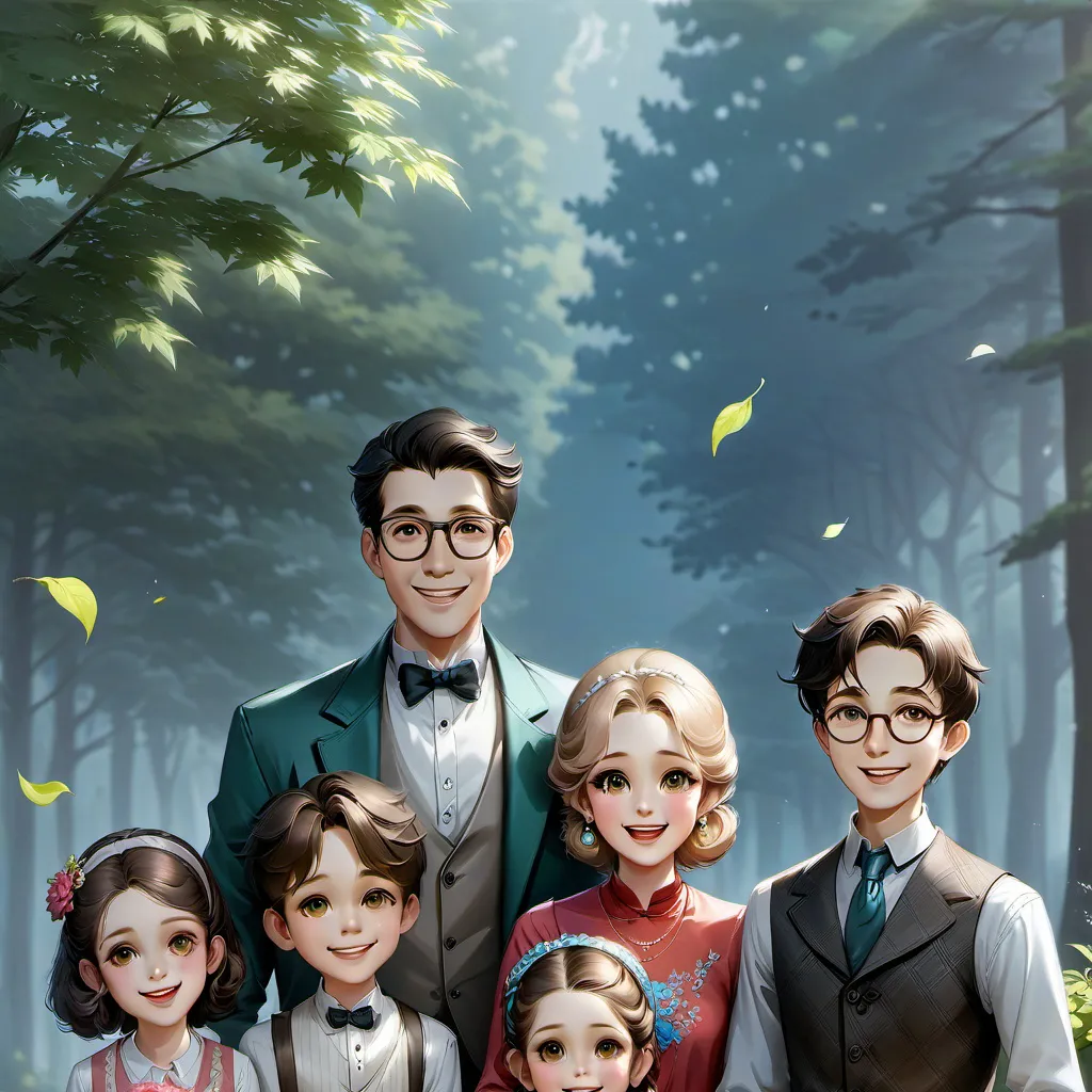 chat with ai character: Family of 14