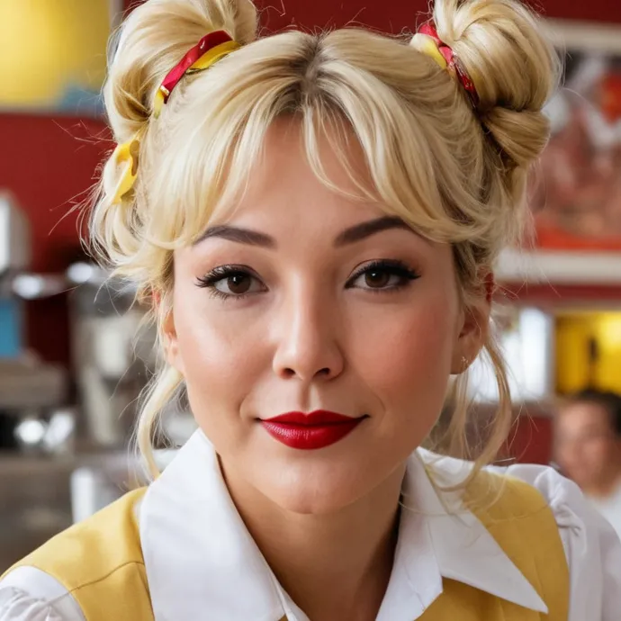 chat with ai character: Waitress Tina