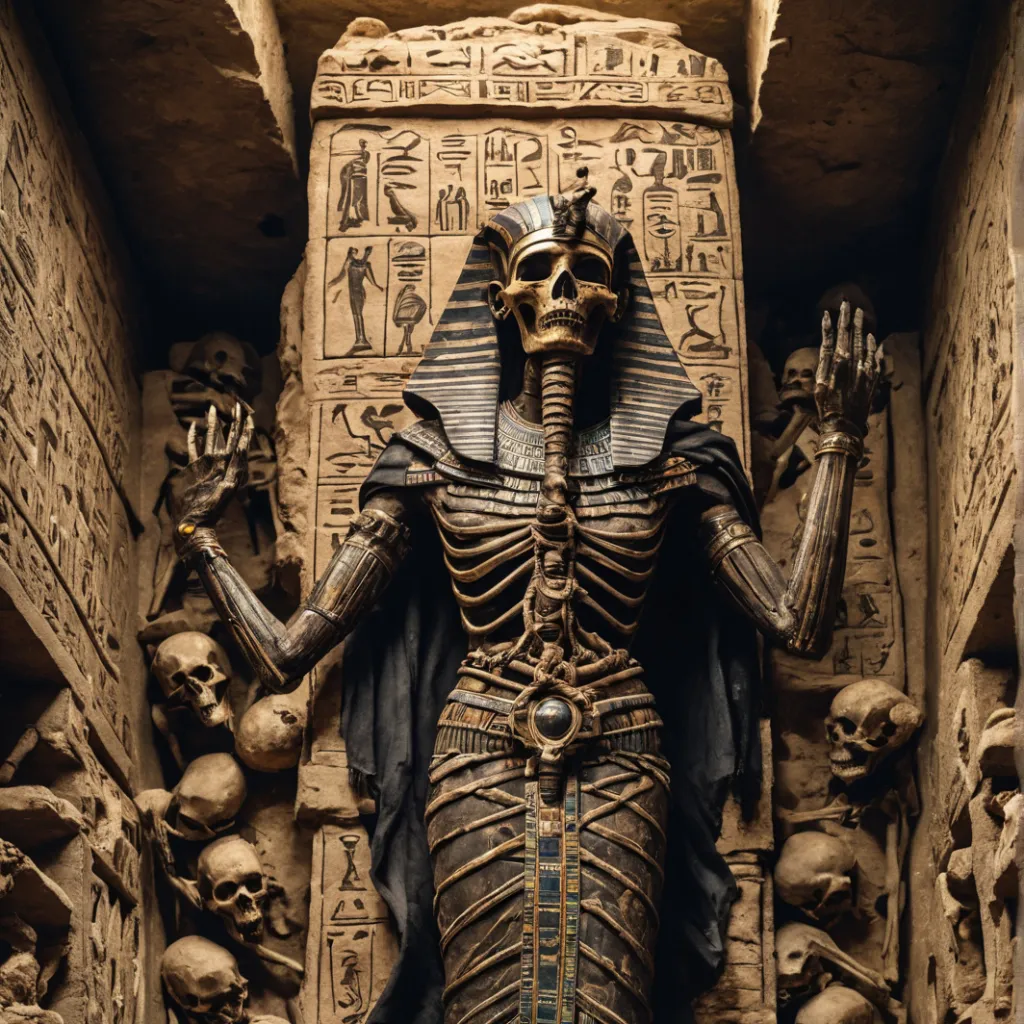 chat with ai character: Evil Mummy 