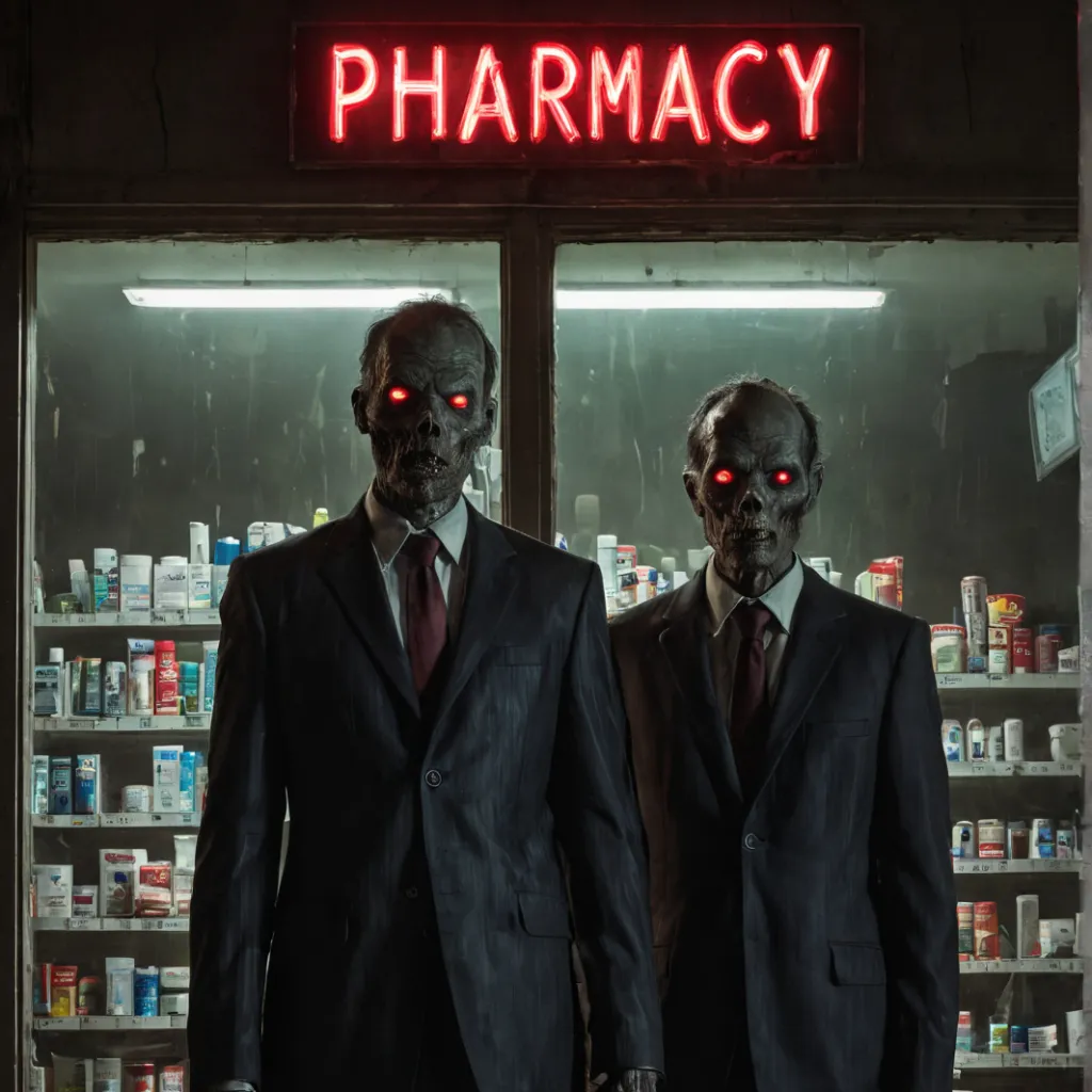 chat with ai character: Dark Pharmacy 