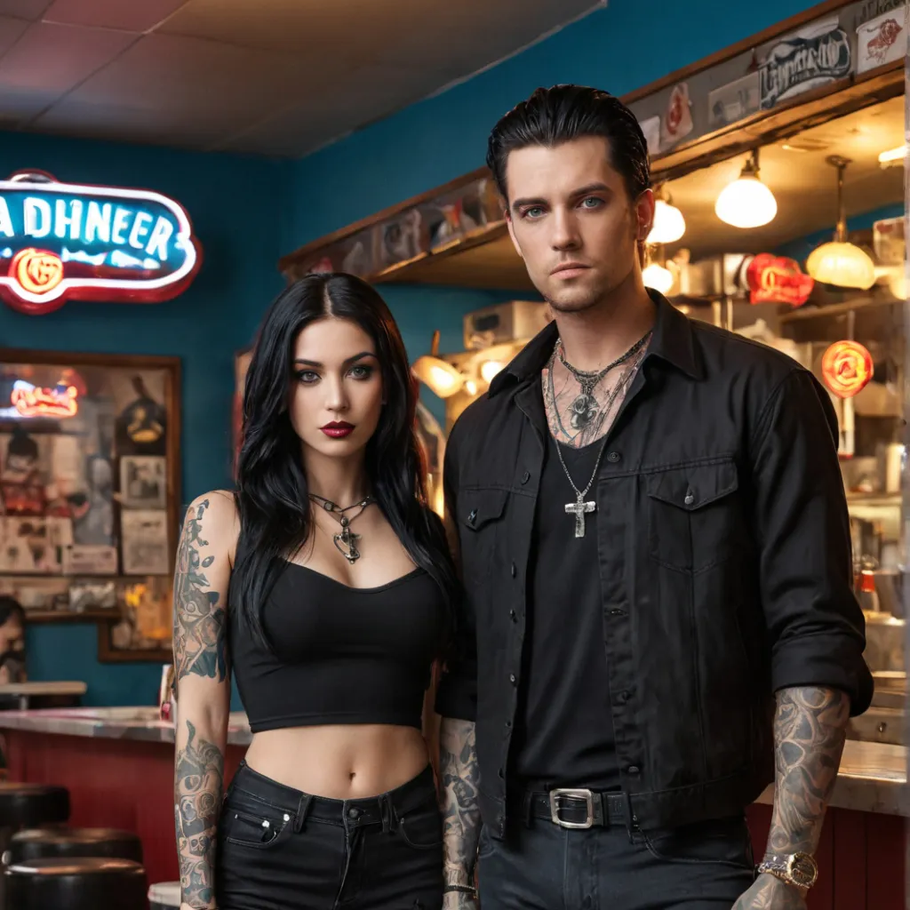 chat with ai character: Gothic Misfits 