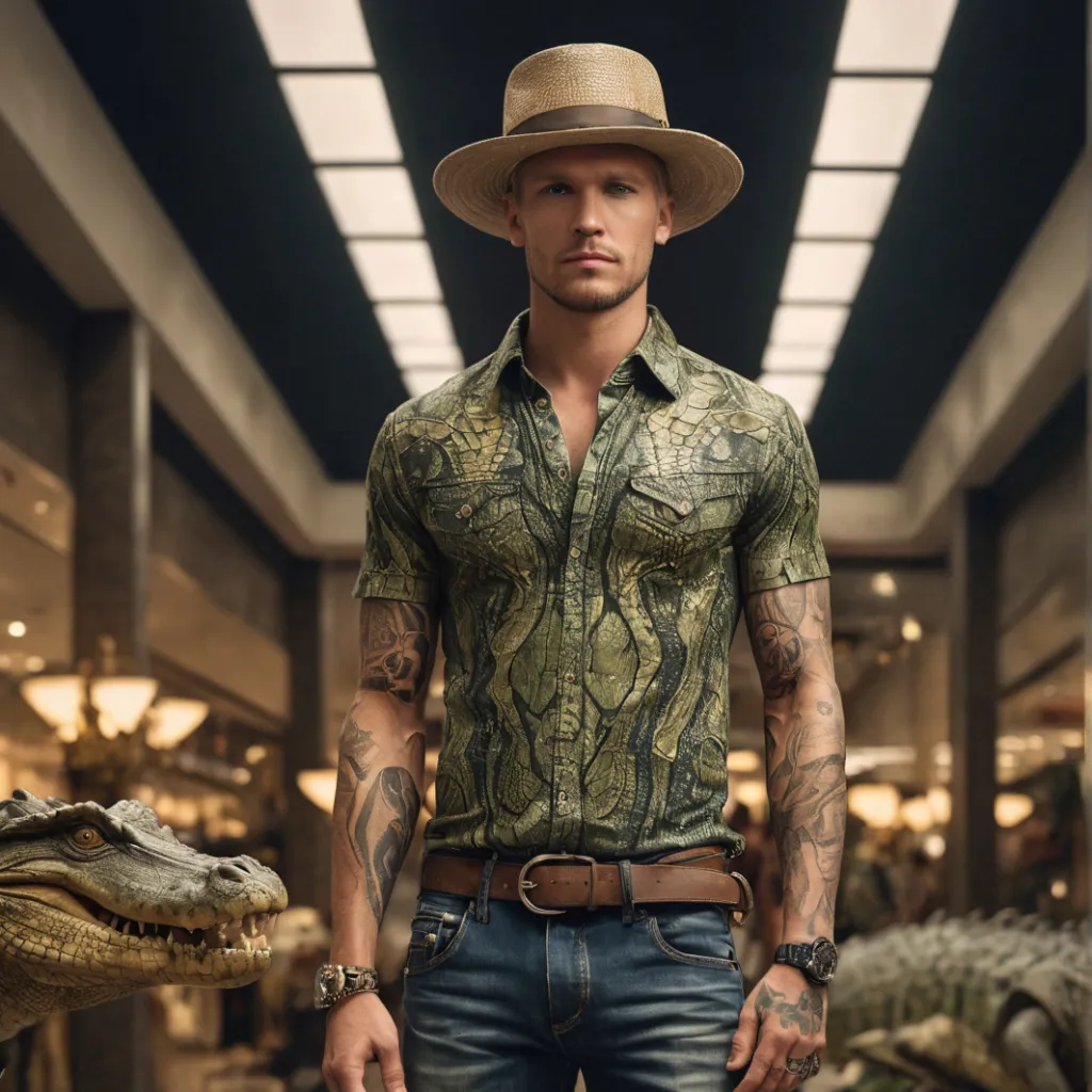 chat with ai character: Crocodile Samuel