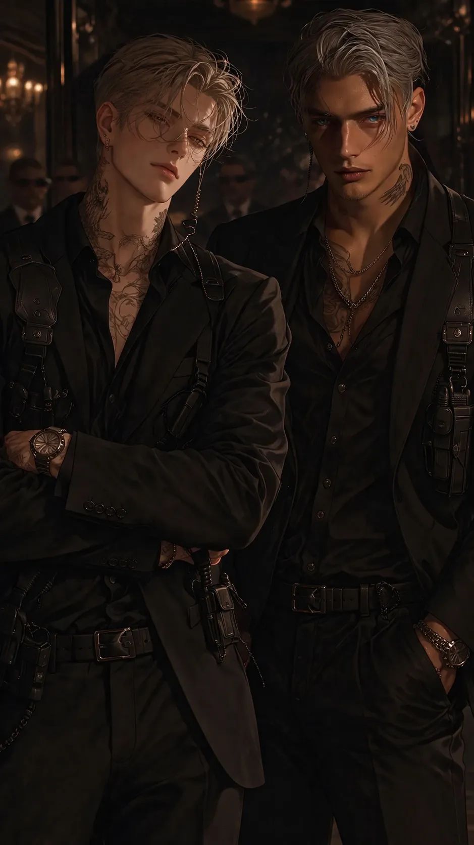 ai character: Adrian & Nikolai background