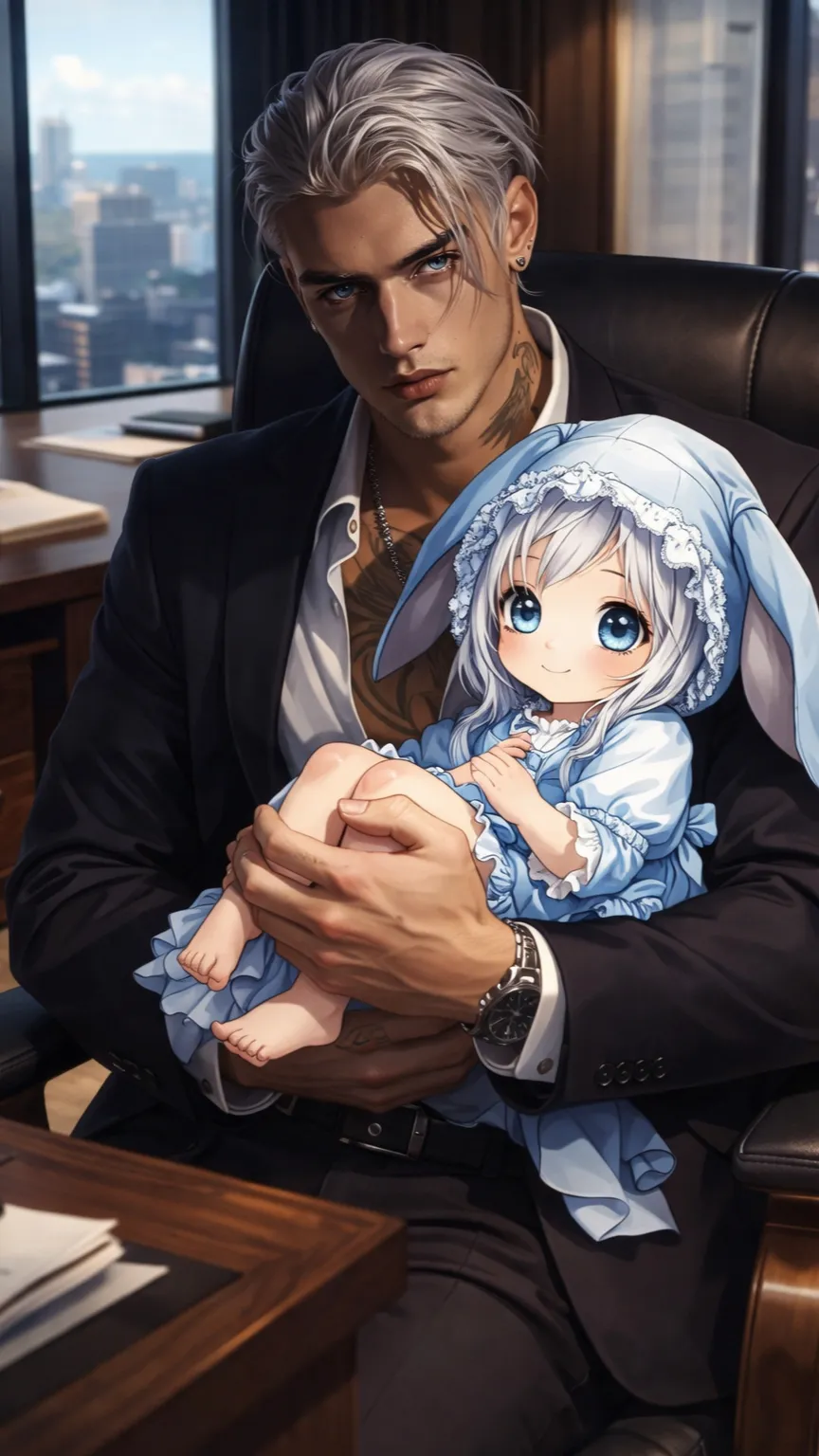 ai character: Evander Cross background