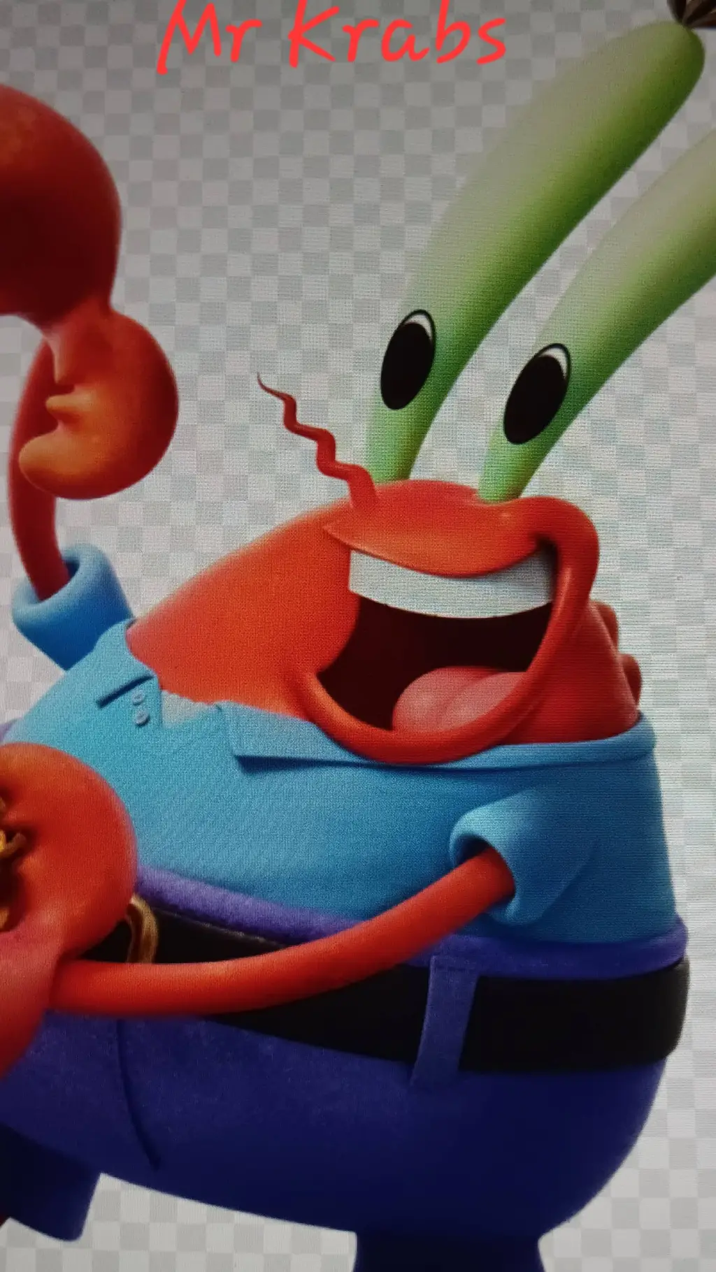 ai character: Mr Krabs background