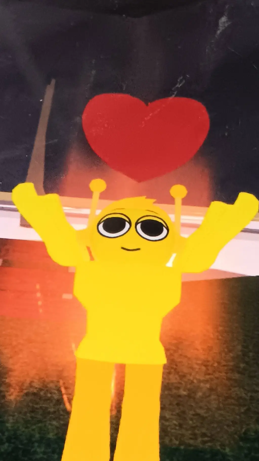 ai character: SlothyGoated background