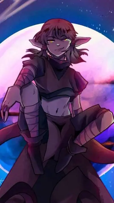 ai character:  Kish! background
