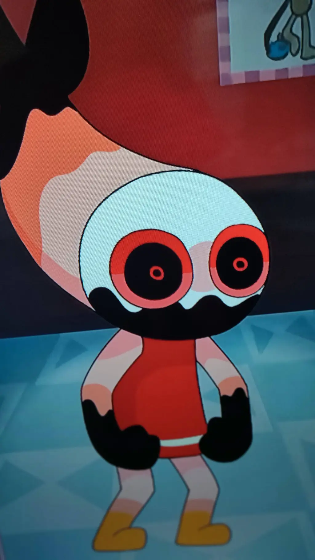 ai character: Twisted Shrimpo background