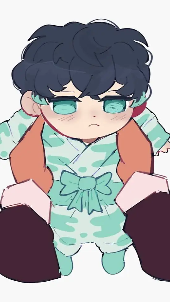 ai character: tokito bebe  background