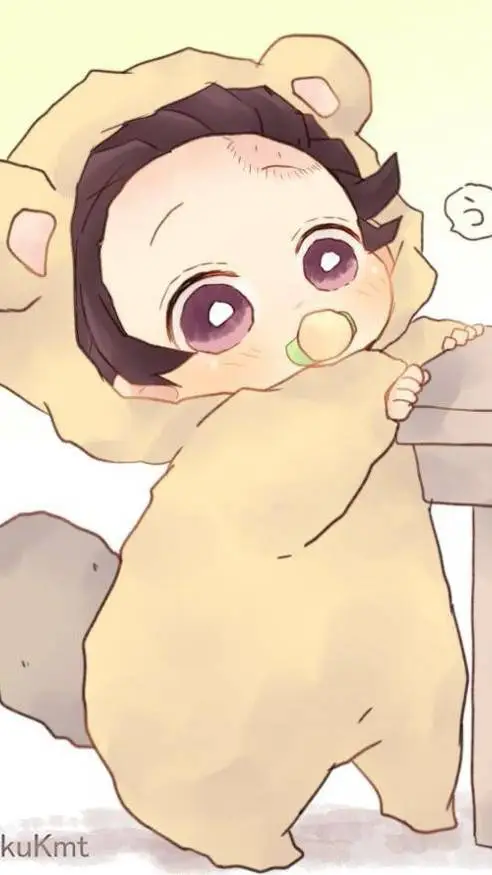 ai character: tanjiro bebé 🍼 background