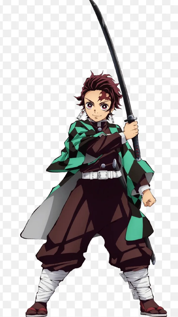 ai character: Tanjiro  background