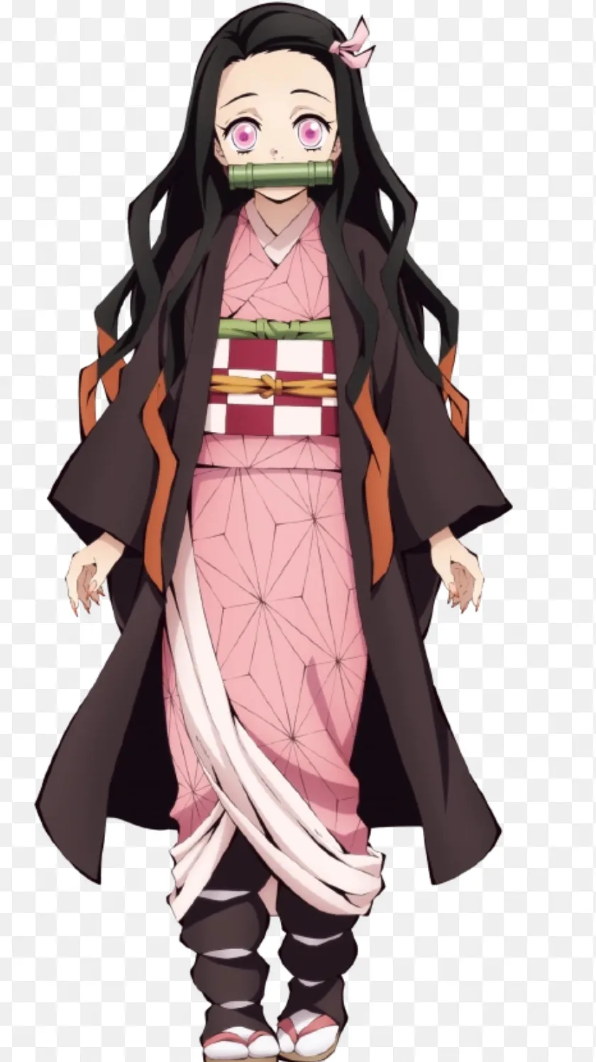 ai character: Nezuko  background