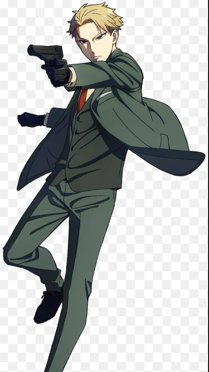 ai character: Loid  background