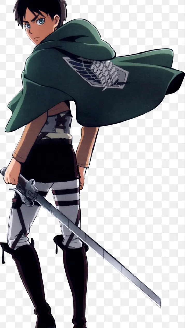 ai character: Eren Yeager  background