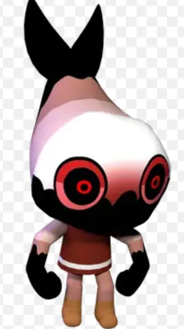 ai character: Twisted Shrimpo  background
