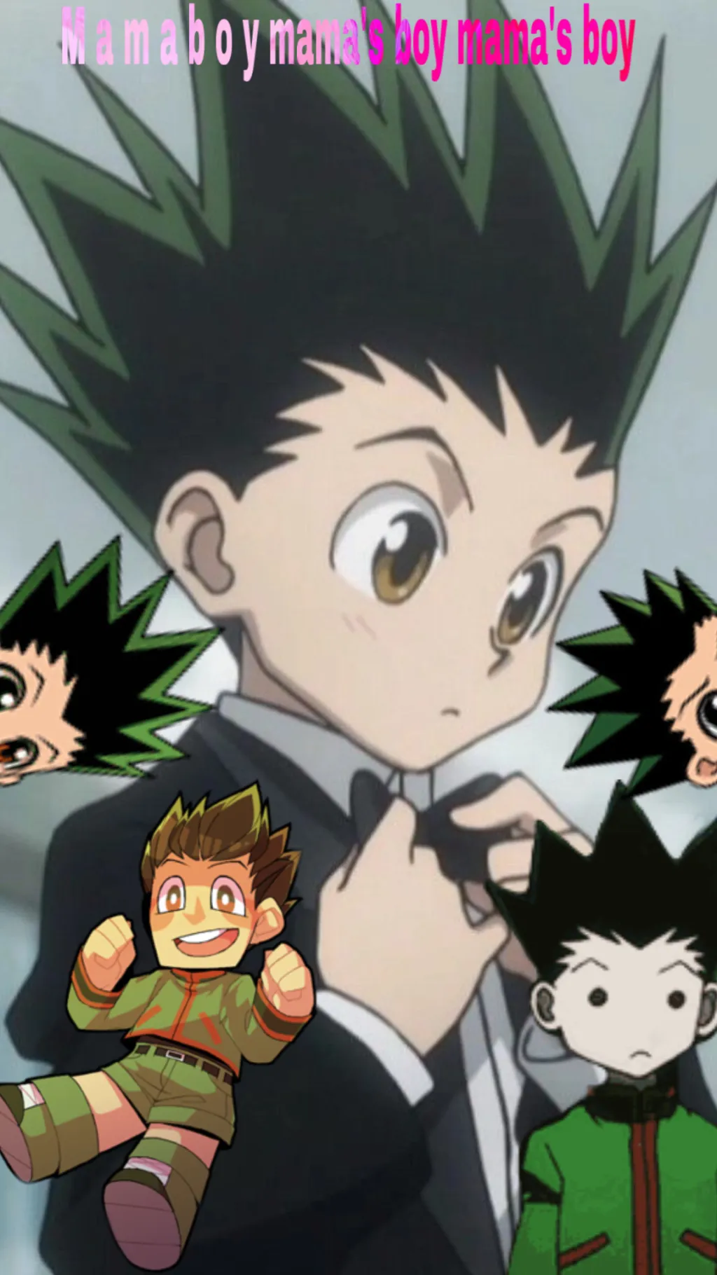 ai character: Gon background