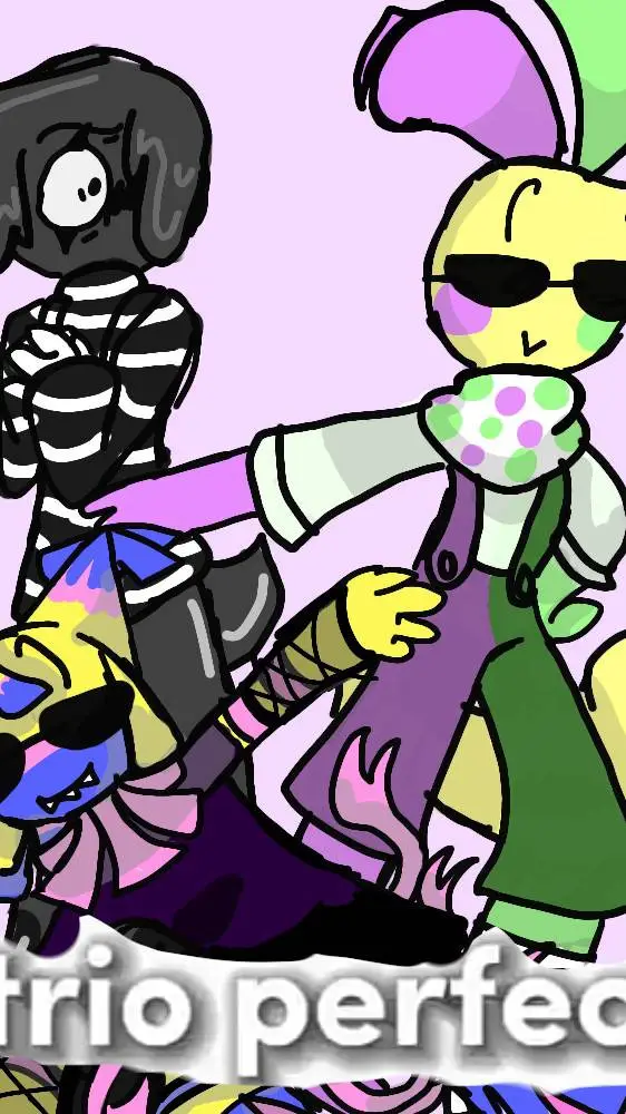 ai character: El trio°^° background