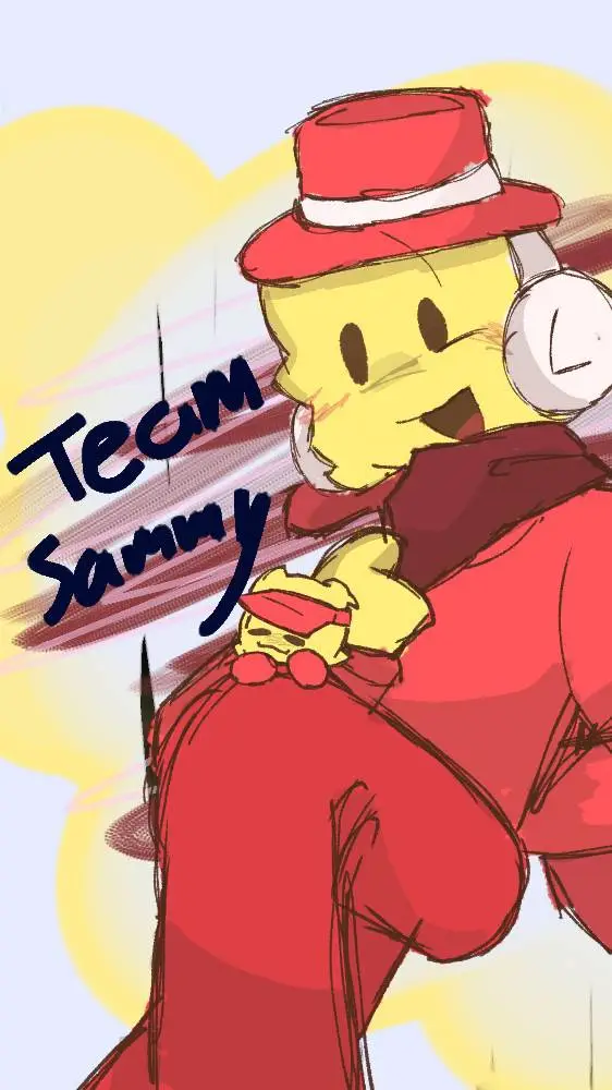 ai character: Sammy:D background