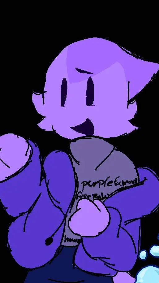 ai character: purplefamous:3 background
