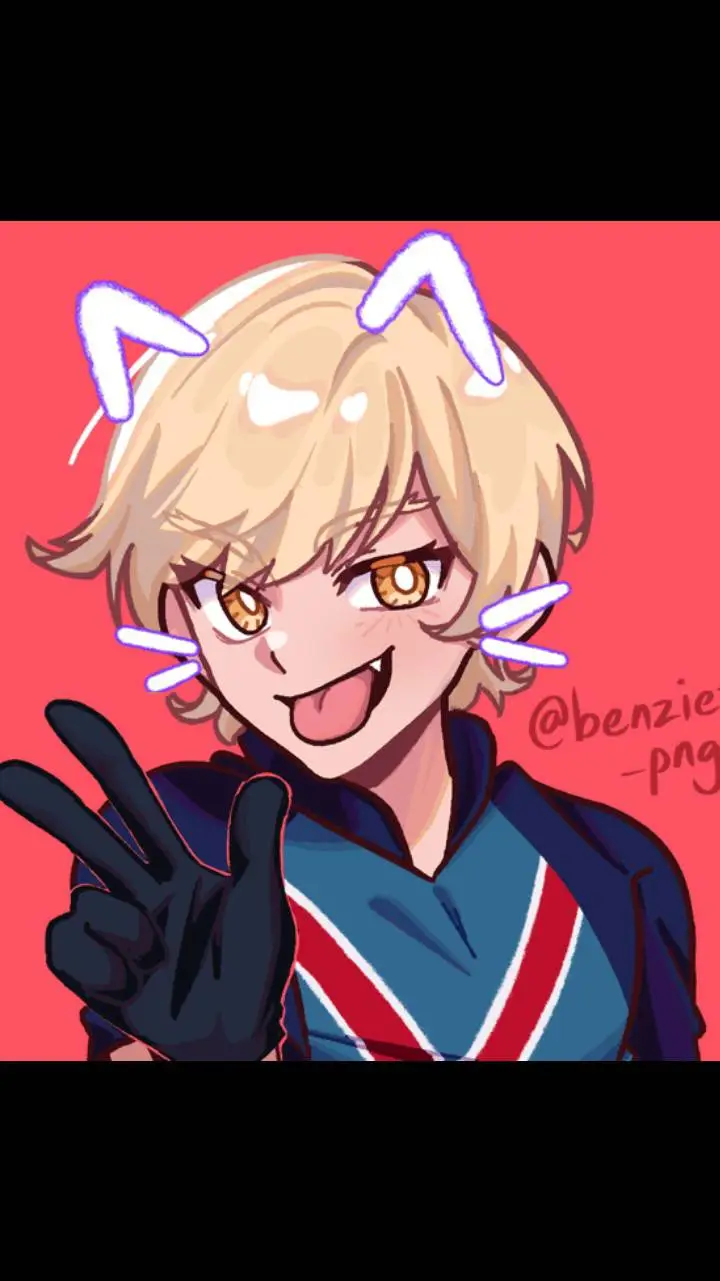 ai character: charles kawaii background