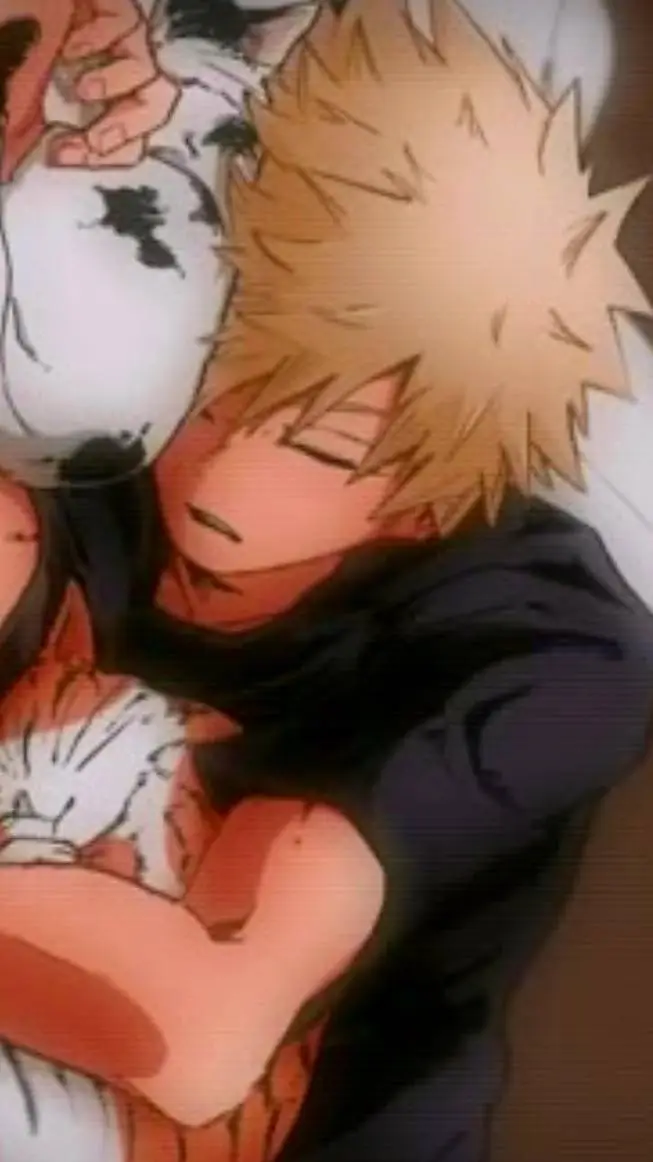 ai character: Katsuki Bakugo  background