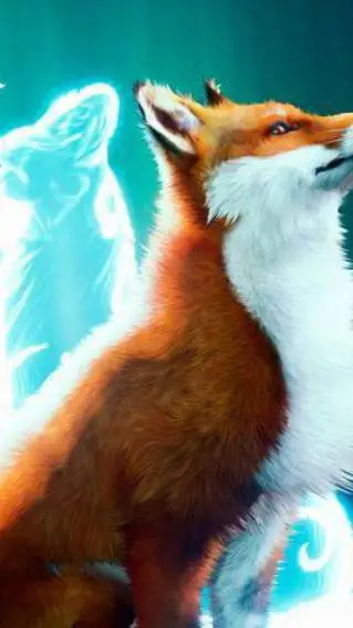 ai character: Fox background