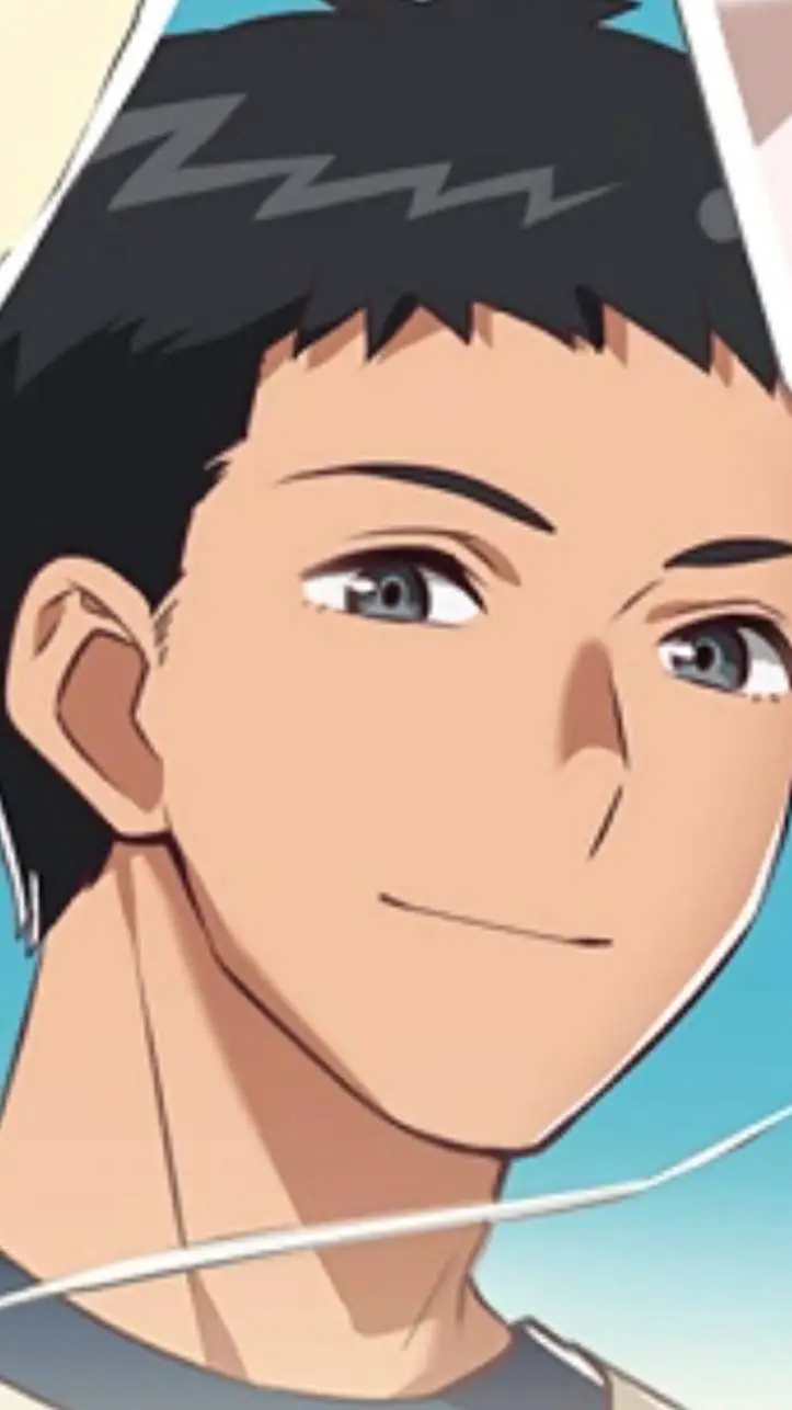 ai character: Junta hayami  background