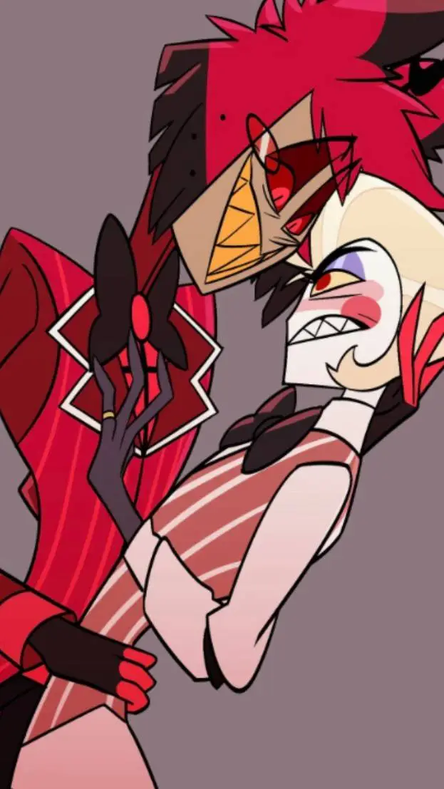 ai character: alastor and luci background